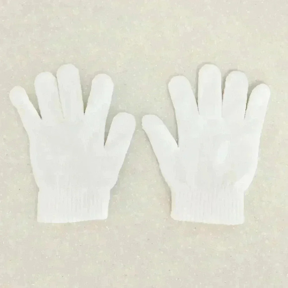 Set Universal oblong scarf & Knit Gloves - Picture 3 of 3